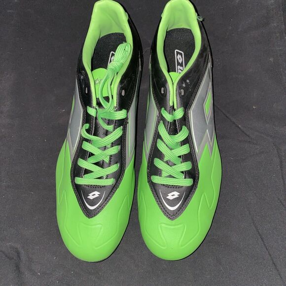 LOTTO ZHERO GRAVITY V 700 FG - FLUORESCENT MINT/BLACK Size 12 - Picture 4 of 4